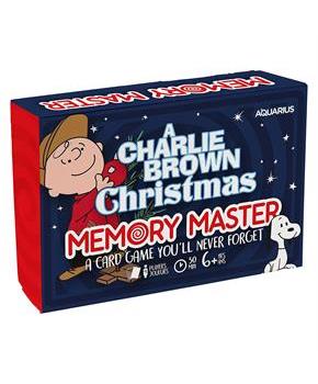 Peanuts Charlie Brown Christmas Memory Master Card Game