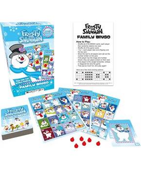 Frosty The Snowman Family Bingo Game