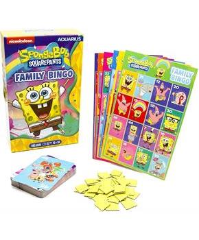 SpongeBob SquarePants Family Bingo | 2-18 Players