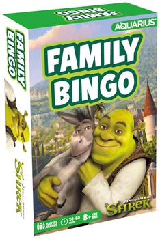 Shrek Family Bingo Game