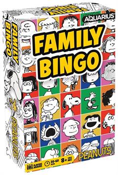 Peanuts 75th Anniversary Family Bingo Game