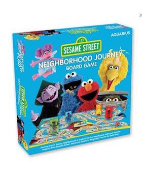 Sesame Street Neighborhood Journey Family Board Game | 2-4 Players