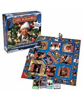 Christmas Vacation Card Scramble Board Game