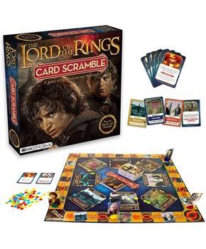 Lord of the Rings Card Scramble Board Game
