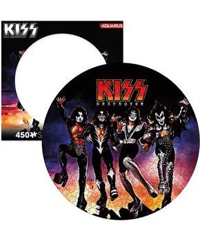 KISS Destroyer 450 Piece Record Disc Jigsaw Puzzle