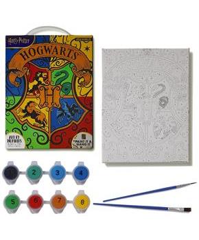 Harry Potter Hogwarts Crests Mini Art By Numbers Kit
