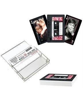 David Bowie Cassette Playing Cards