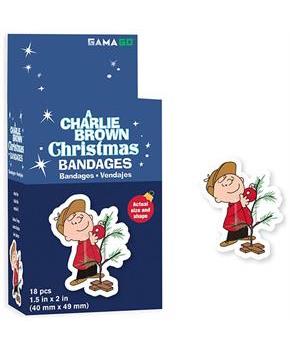 Peanuts A Charlie Brown Christmas Adhesive Bandages | Set of 18