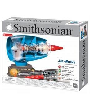 Smithsonian Jet Works Working Jet Engine Model Science Kit