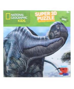 National Geographic Kids Argentinosaurus 150 Piece Super 3D Jigsaw Puzzle