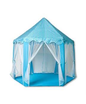 Blue Hexagon Fantasy Castle Play Tent | 53 x 47 x 55 Inches
