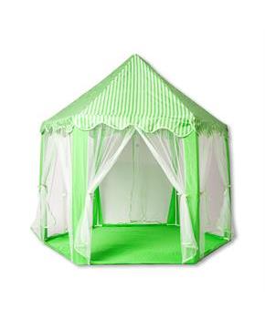 Green Hexagon Fantasy Castle Play Tent | 53 x 47 x 55 Inches