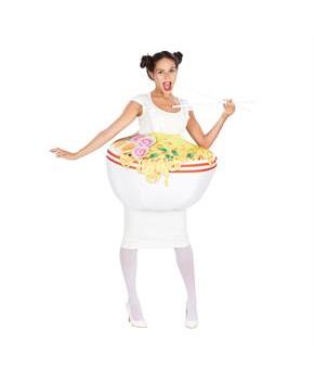 Ramen Bowl & Chopsticks Adult Costume | One Size