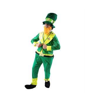 St Patrick's Leprechaun Adult Costume One Size