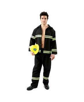 Fireman Adult Costume One Size