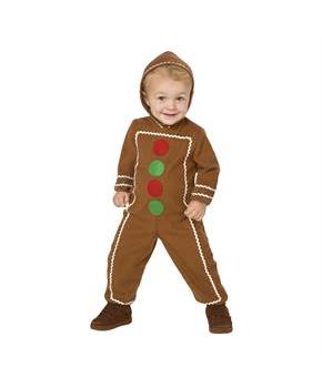Gingerbread Man Child Costume Small