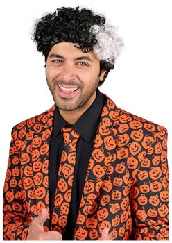 David S. Pumpkins Inspired Adult Costume Wig