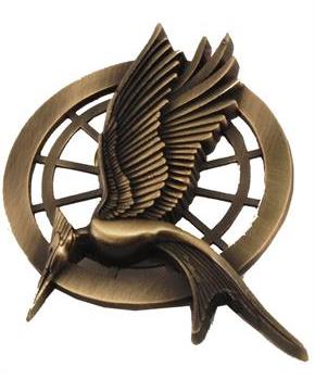The Hunger Games Catching Fire Movie Prop Replica Mockingjay Pin