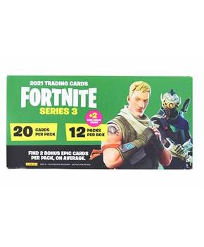 Fortnite Series 3 Trading Cards Fat Pack Box | 12 Packs
