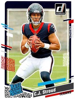 NFL 2023 Panini Donruss C.J. Stroud #339 Rookie Card | PSA 9