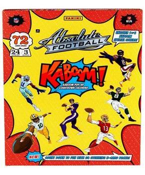 2024 Panini KABOOM Absolute Football Countdown Calendar