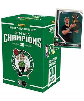 NBA 2024 Panini Boston Celtics Championship Set | 30 Cards Per Box