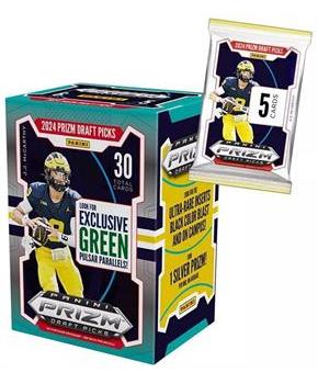 2024 Panini Prizm Draft Picks NCAA Football Trading Cards Blaster Box | 6 Packs