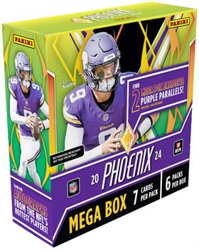 NFL 2024 Panini Phoenix Football Mega Box | 6 Packs
