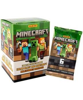 Minecraft 2024 Panini Blaster Box | 6 Packs