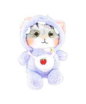 3D Lovely Cat 10 Inch Plush Collectible | Purple