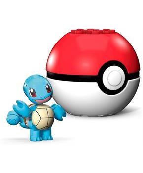 Pokemon Mega Construx Building Set | Squirtle w/ Poke Ball