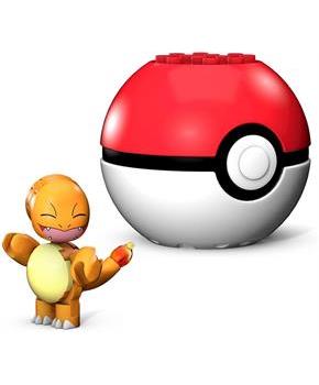 Pokemon Mega Construx Building Set | Charmander w/ Poke Ball