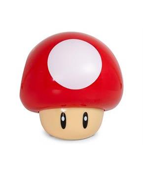 Super Mario Bros. Toad Mushroom Figural Mood Light with Sound | 5 Inches Tall