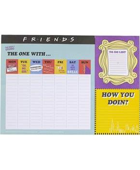 Friends TV Sitcom Themed Desk Planner | Weekly Calendar | 52 Pages