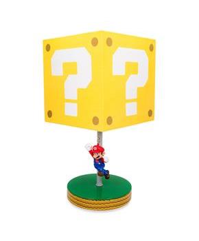 Super Mario Bros. Question Block with Mario Lamp