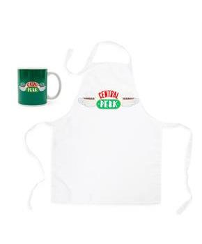 Friends Central Perk Ceramic Mug and Apron Set