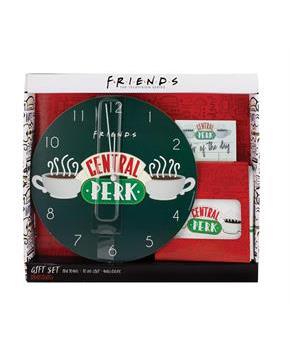 Friends 3-Piece Kitchen Set | Clock | Tea Towel | Magnetic To Do List