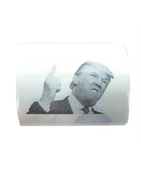 Tissue Time Donald Trump Novelty Toilet Paper | One Roll