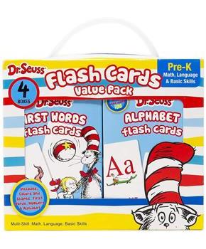 Dr. Seuss 4-in-1 Educational Flash Cards Value Pack