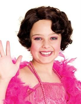 20'S Flapper Child Costume Wig