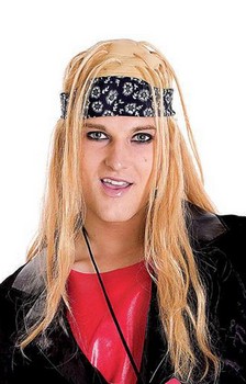 Rock Lover Adult Costume Wig