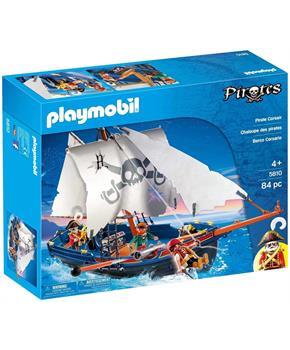 Playmobil 5810 Pirate Ship 84 Piece Building Set