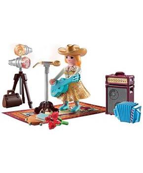 Playmobil 71184 Family Fun Country Singer Building Set