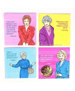 The Golden Girls Lunch Party Napkins | 16 Pack