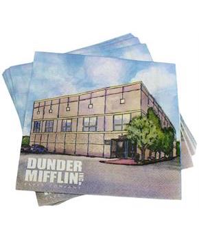 The Office Dunder Mifflin Luncheon Napkins | 16 Pack