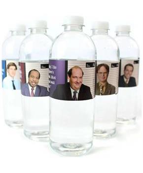 The Office Water Bottle Labels | Set of 16