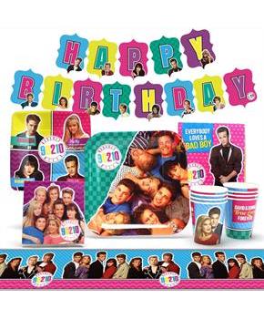 90210 Standard Party Pack | 58 Pieces | 8 Guests