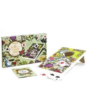 Alice In Wonderland Down the Rabbit Hole Bean Bag Toss Game