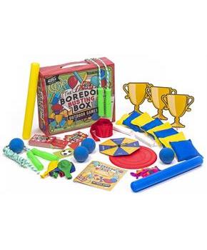 Outdoor Boredom Busting Box - 45 Fun Games for Outdoor Picnic Party Activities
