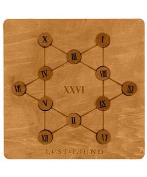Roman Numeral Wooden 3D Puzzle